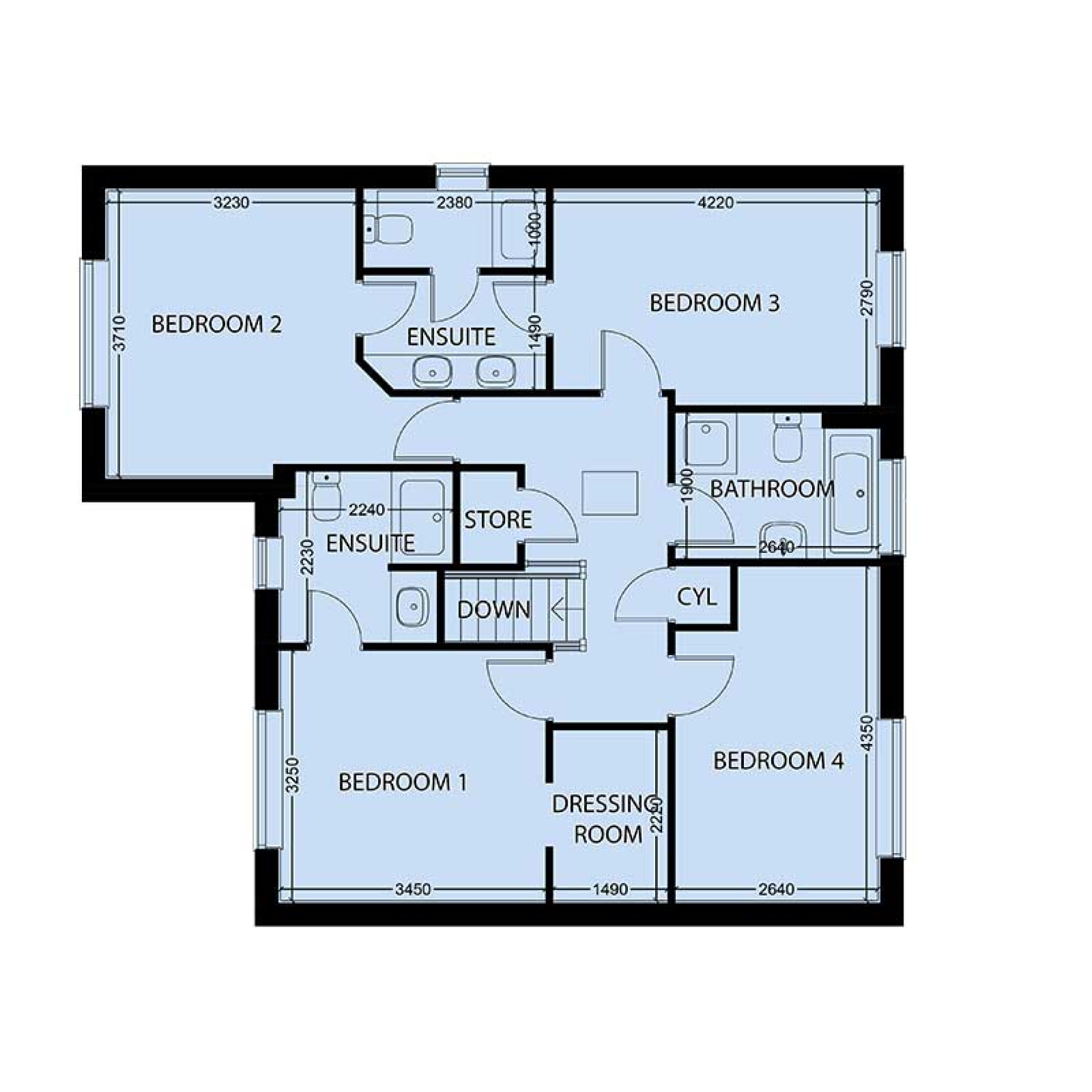 Plot 1 First Floor image