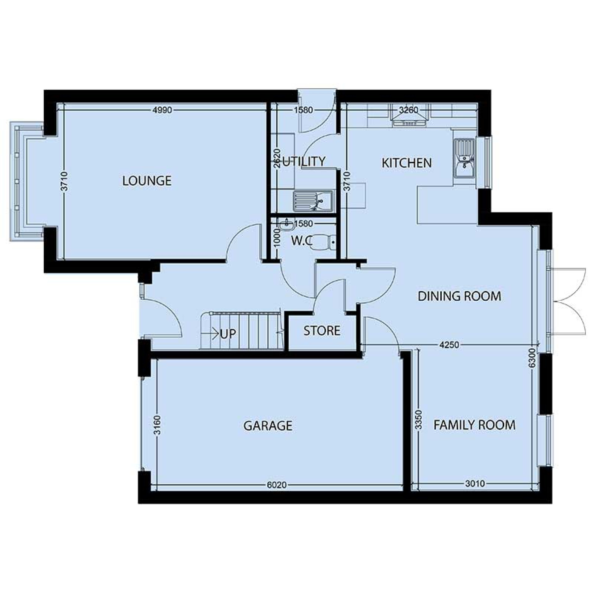 Plot 1 Ground Floor image