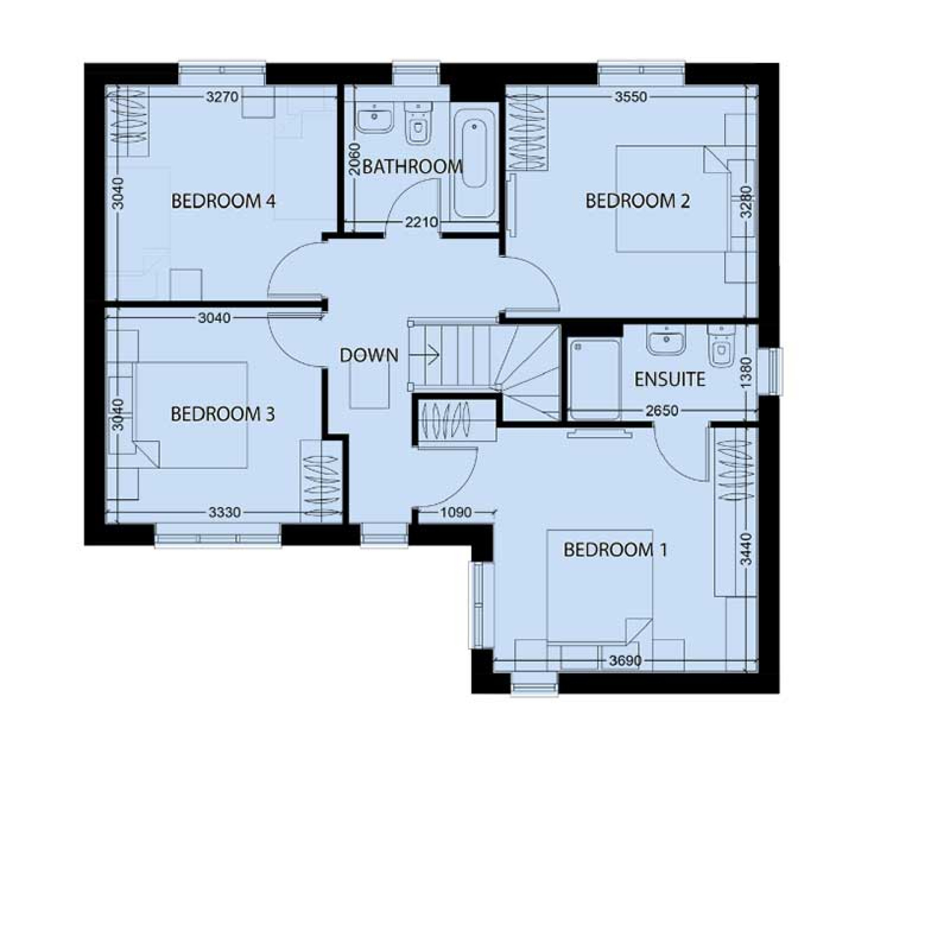 Plot 46 First Floor image