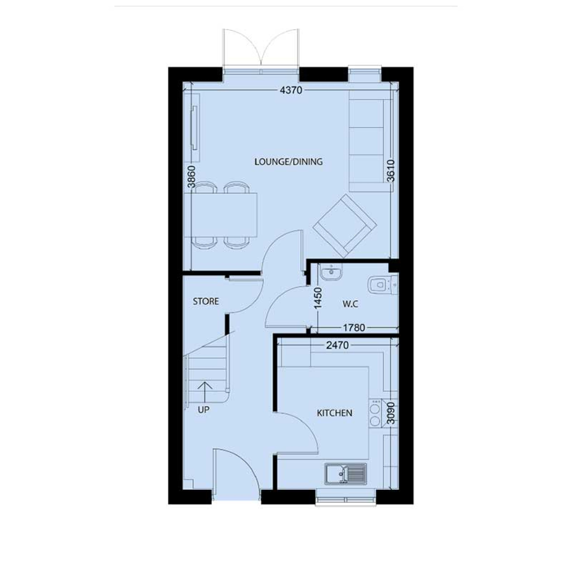 Plot 8 Ground Floor image