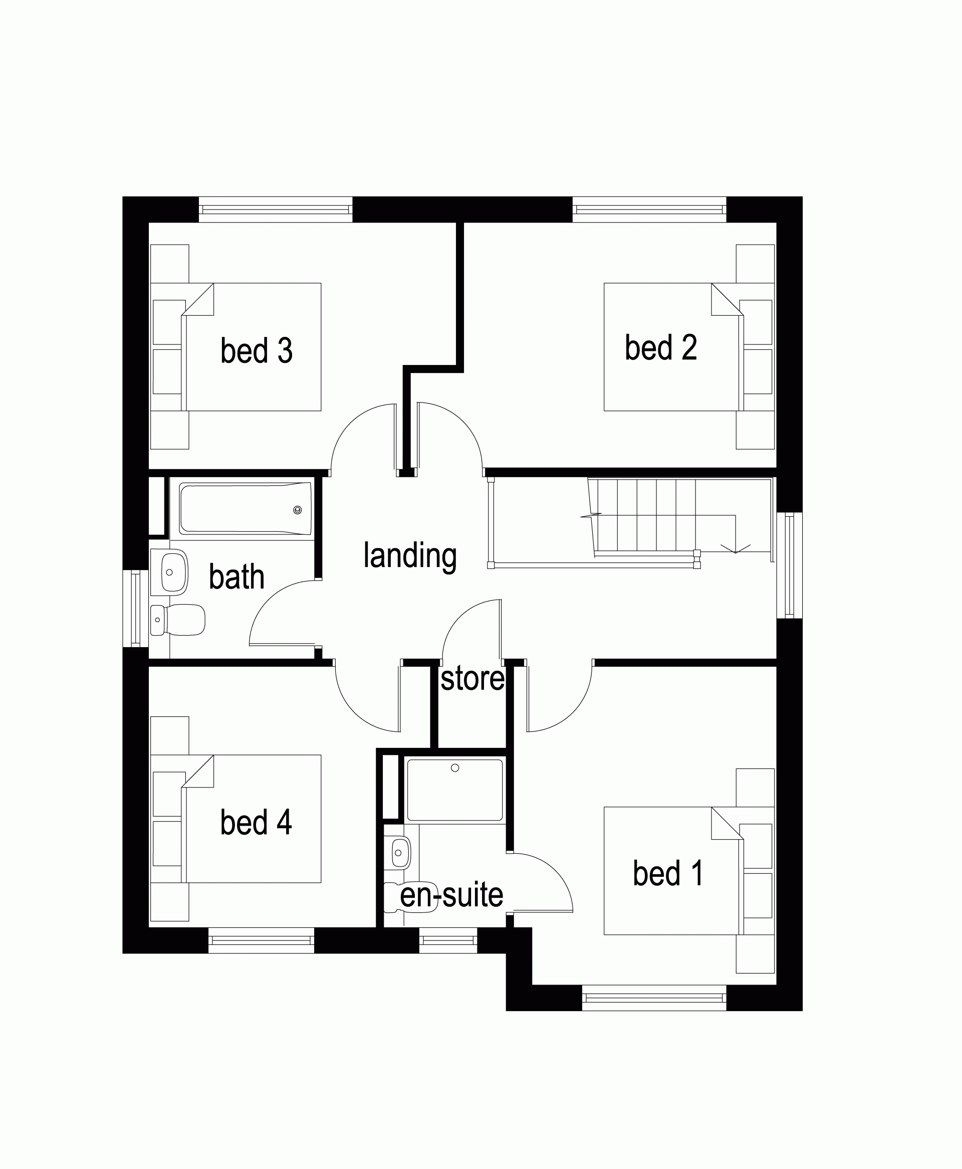 Plot 7 First Floor image