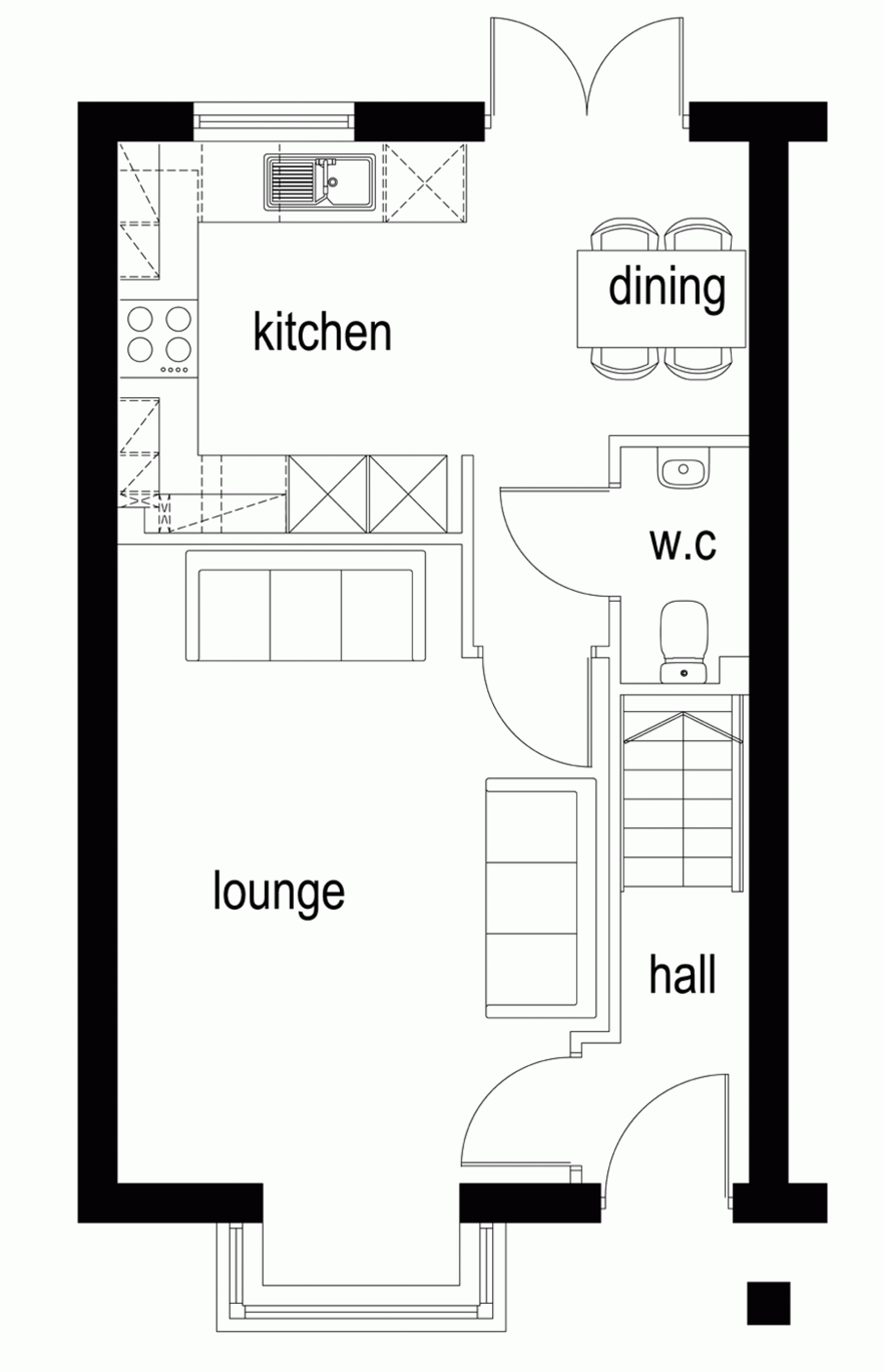 Plot 8 Ground Floor image