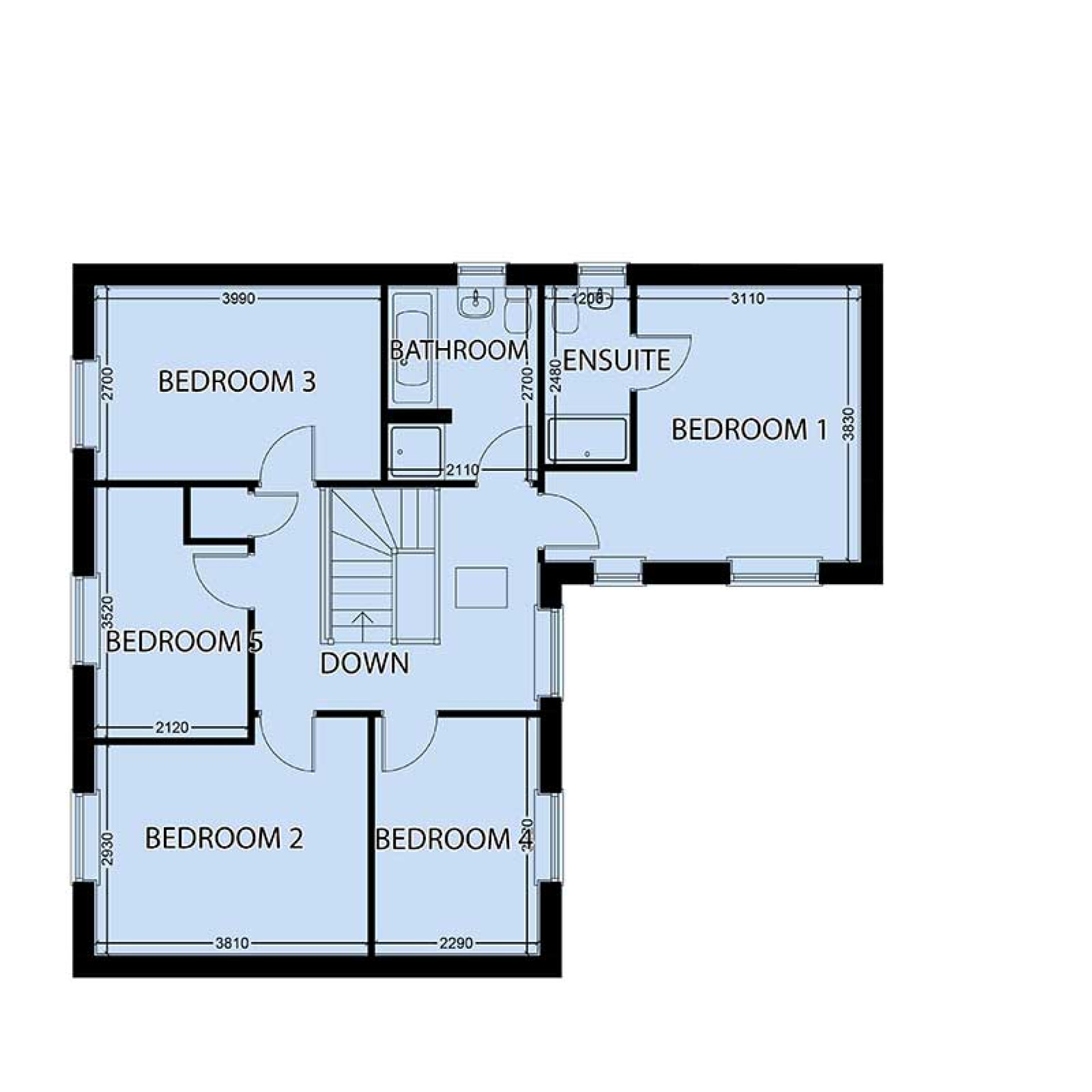 Plot 14 First Floor image