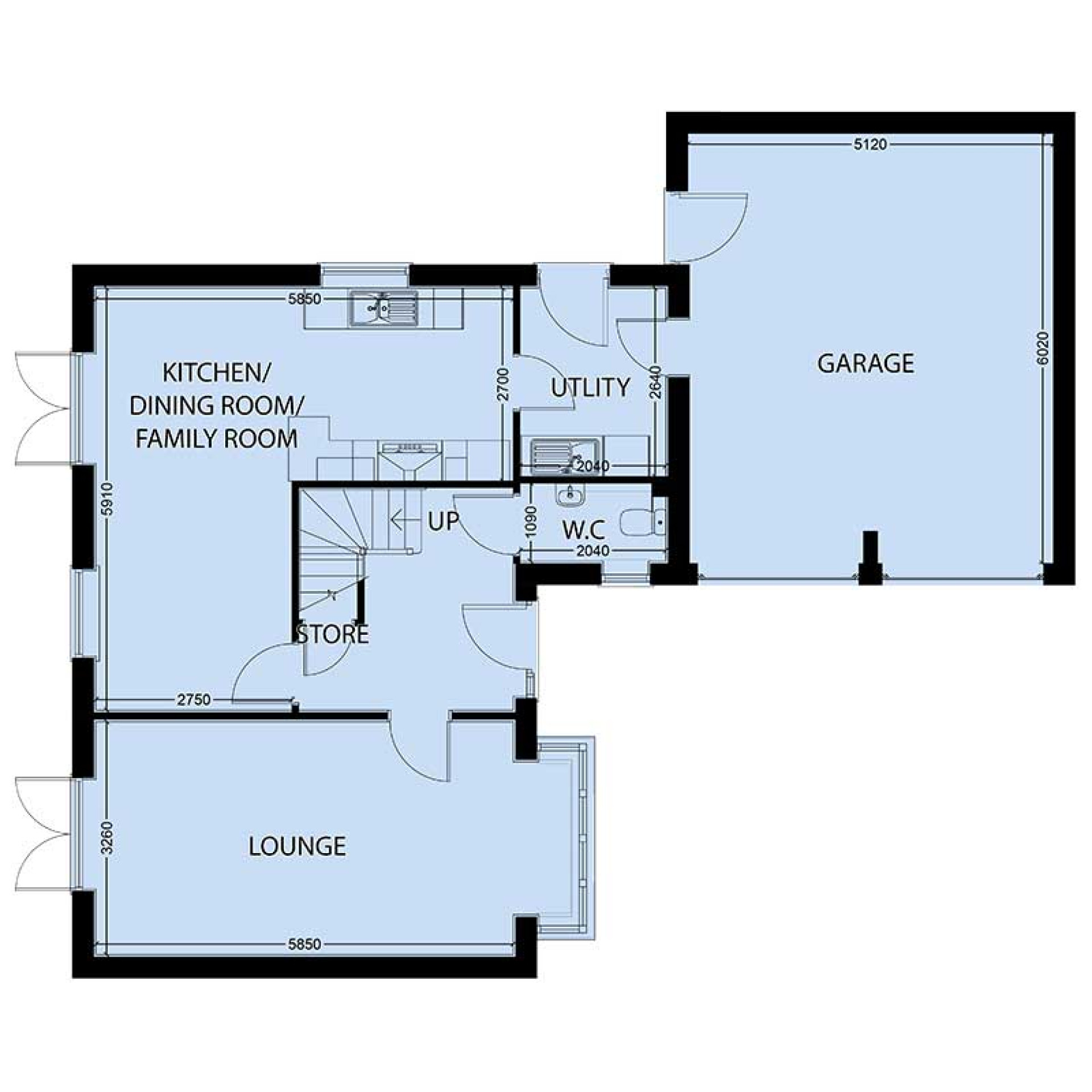 Plot 18 Ground Floor image