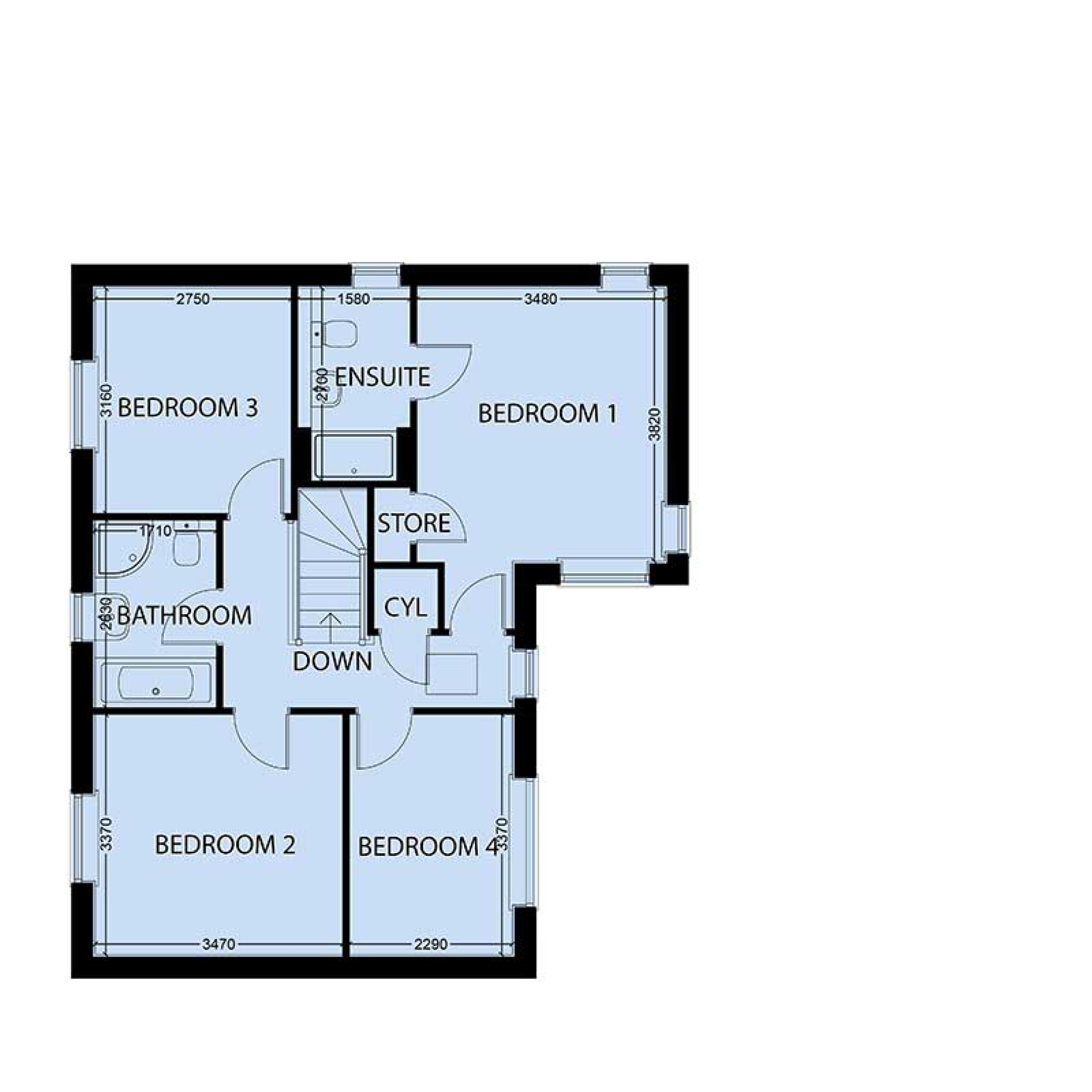 Plot 18 First Floor image