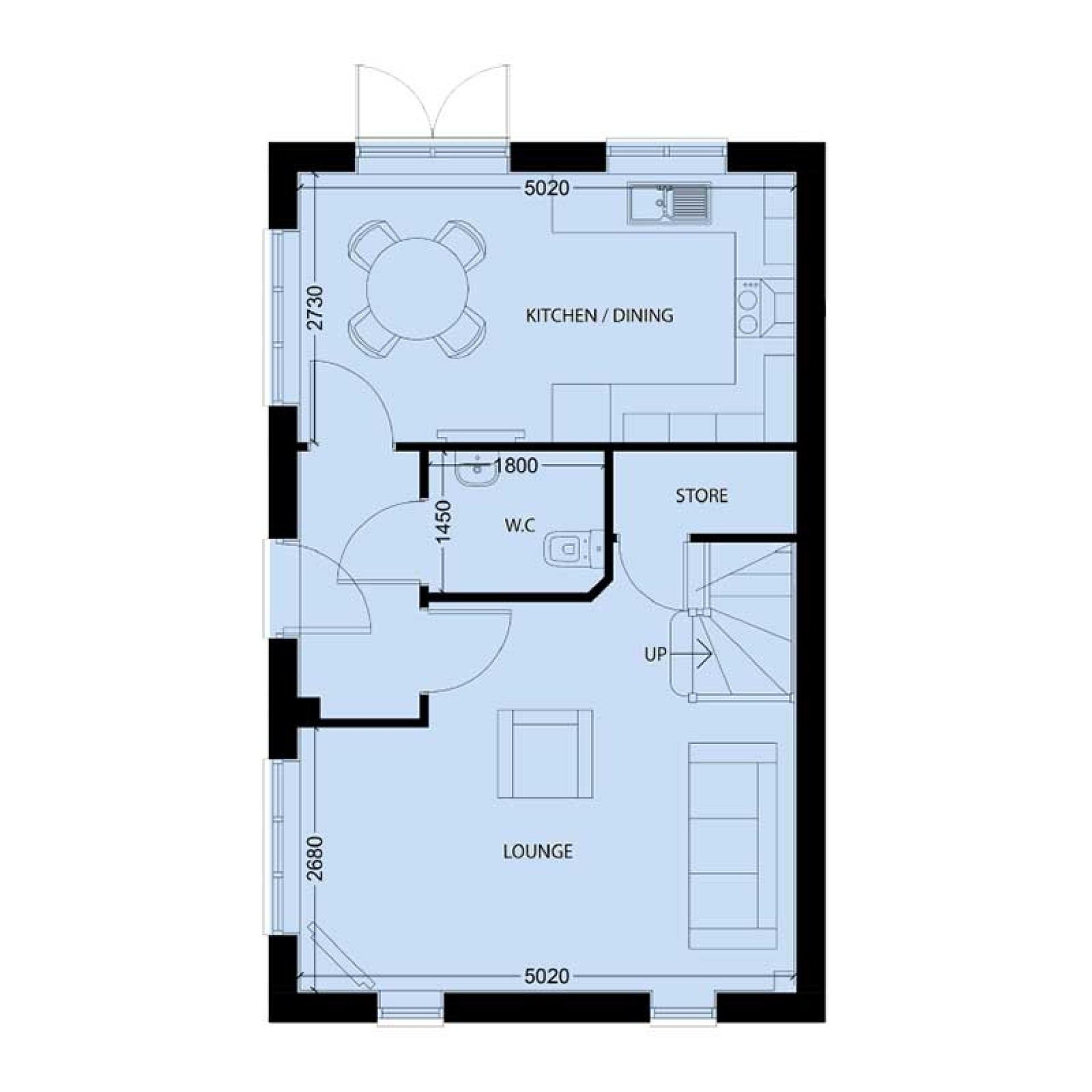 Plot 6 Ground Floor image