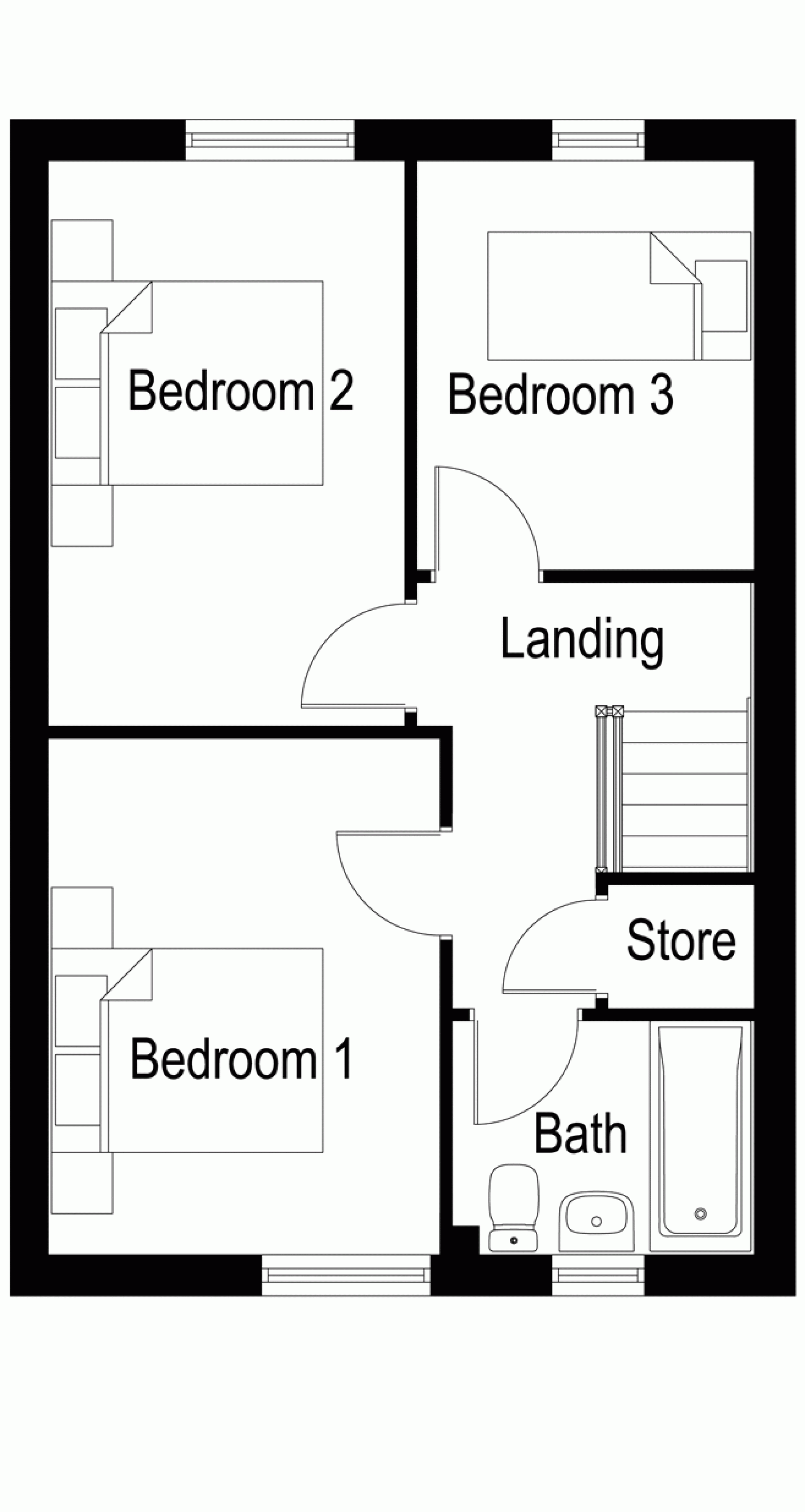 Plot 88 First Floor image