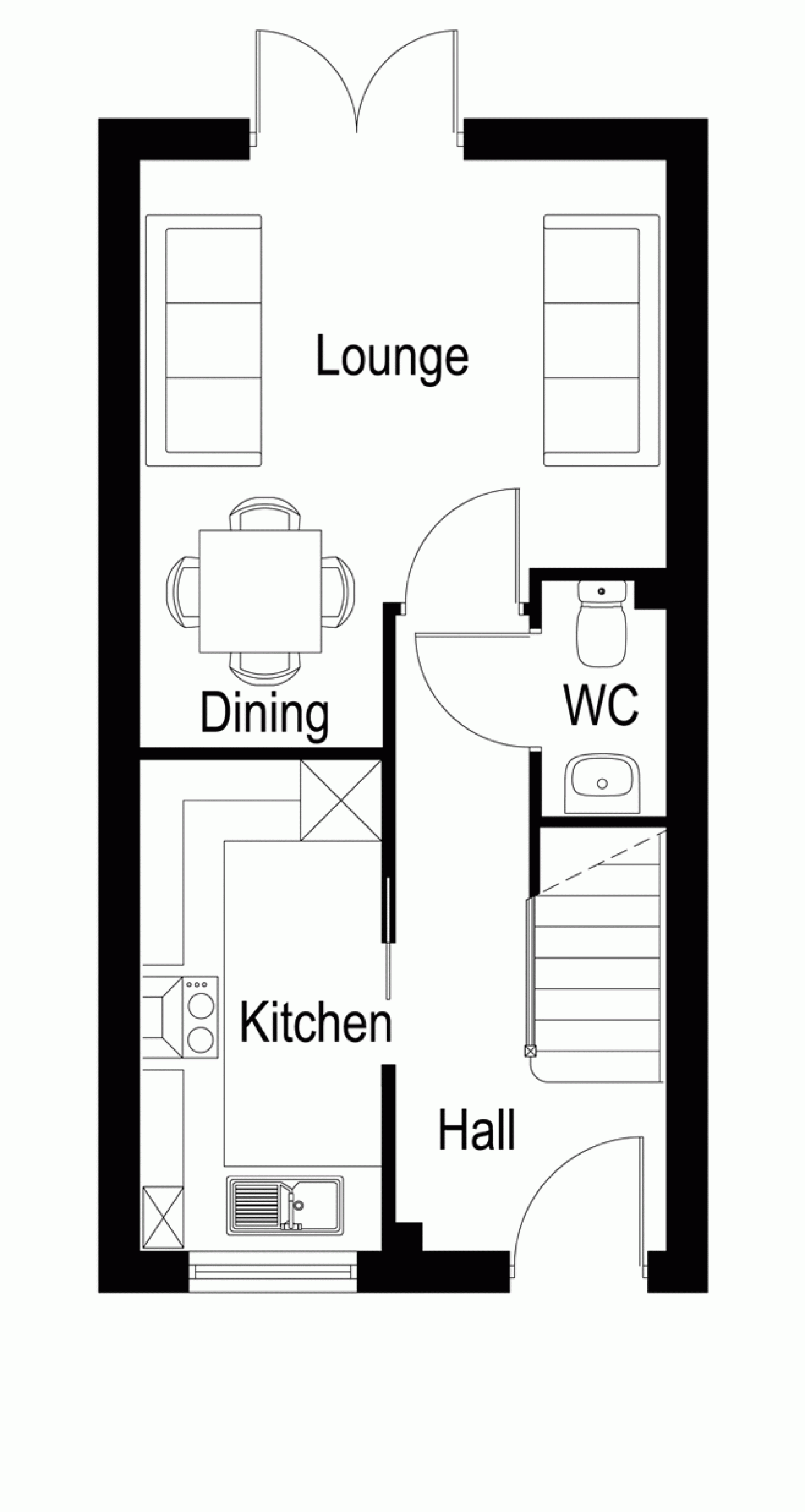 Plot 100 Ground Floor image