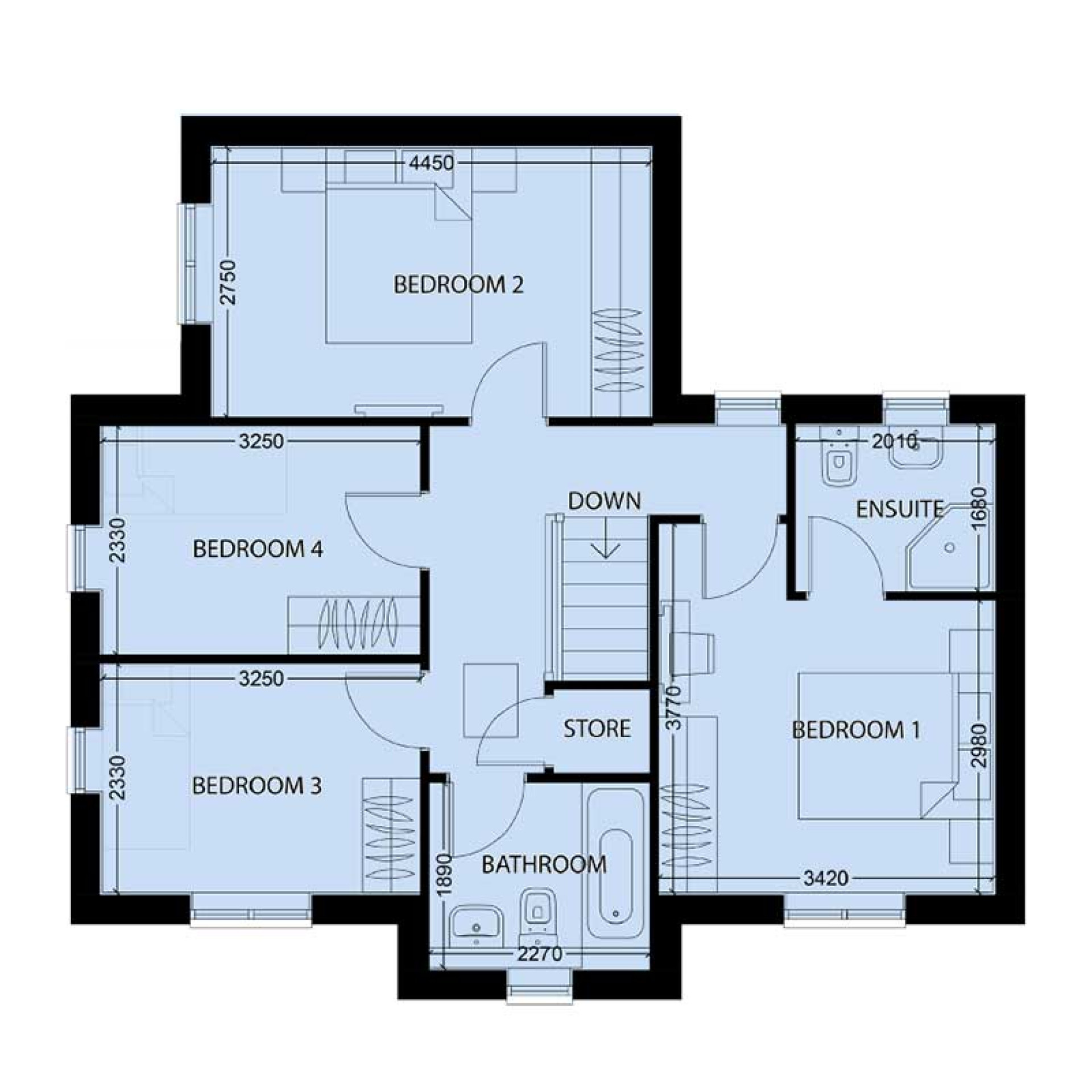 Plot 45 First Floor image