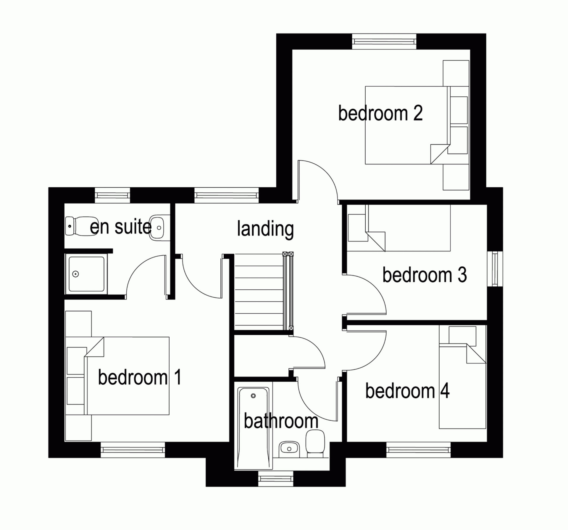 Plot 1 First Floor image