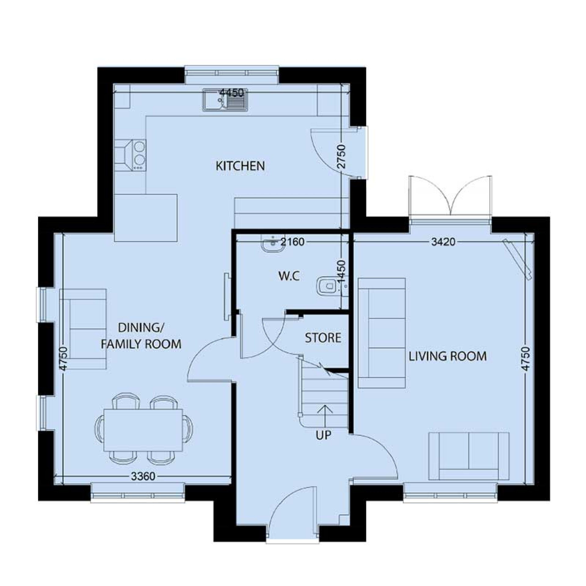 Plot 45 Ground Floor image