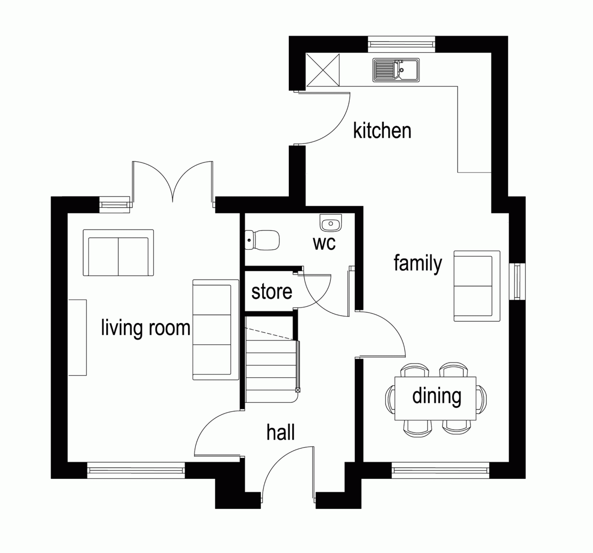 Plot 1 Ground Foor image